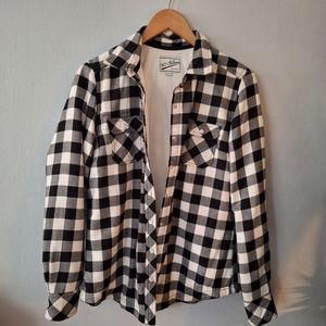 8 Woman BC Clothing Plaid Flannel  Shirt
